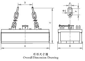 板坯用起重電磁鐵